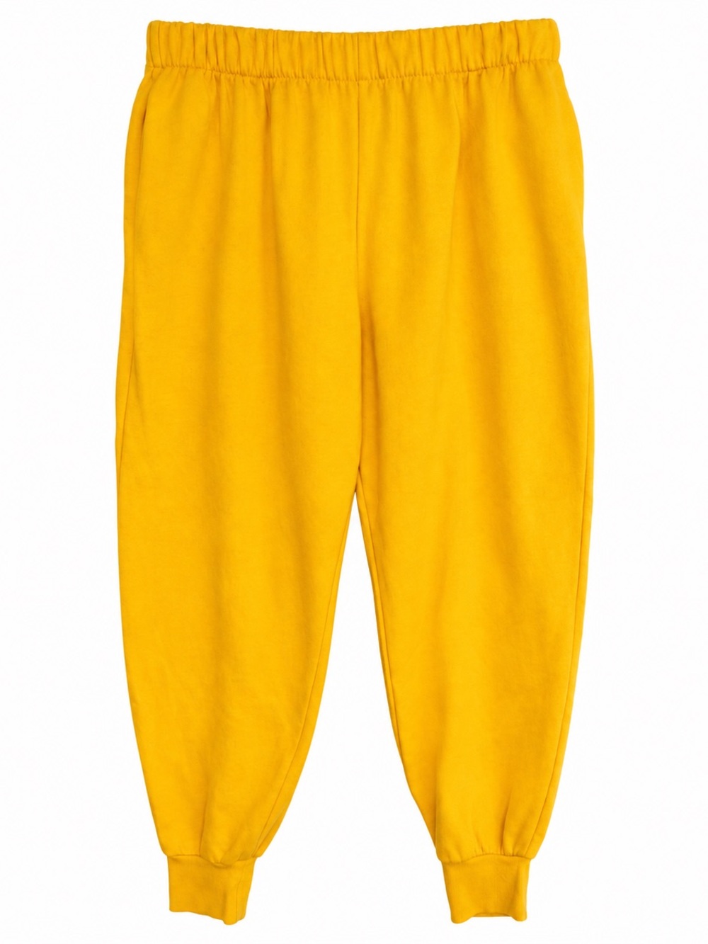 H&M Bright Yellow Jogger Sweatpants